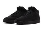 Nike, Pantofi sport mid-high Court Vision, Negru, 41, Resigilat, Grad A