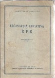 Legislatia locativa a RPR Editura de Stat 1954 Carte Juridica Veche Colectionata