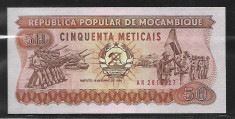 Mozambic 50 Meticais 1986 -UNC foto