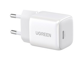 INCARCATOR retea Ugreen, Nexode &quot;CD319&quot; Quick Charge 30W GaN, 1 x USB Type-C 5V/3A, alb &quot;15326&quot; (timbru verde 0.18 lei) - 6941876213269