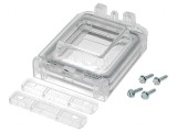 Fereastră de inspecție policarbonat 60x77x25mm IP54