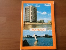 mamaia pliant album prezentare litoral turism foto harta ed. meridiane RSR 1969 foto