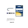 Carlig Mustad Concurs M313, Tija Lunga, Negru/Albastru, 10buc/plic Nr.18