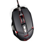 Mouse gaming Riotoro Aurox negru iluminare RGB