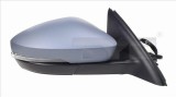 Oglinda exterioara stanga TYC Skoda Octavia III 5E3 5E5 202020, reglaj electric, convexa, incalzita, semnalizator integrat, carcasa grunduita, 6