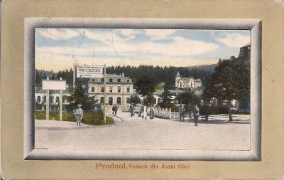 Carte postala circulata in anul 1911 Predeal foto