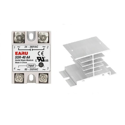 Releu Solid State Earu SSR-40, 40A foto
