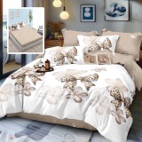 LENJERIE FINET 6 PIESE CU HUSĂ &ndash; 160&times;200 ȘI 180&times;200 (GATA V2)