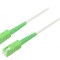 Patch cord fibră optică SC/APC 1m alb