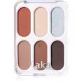 Laka Forever6 Eye Palette paletă cu farduri de ochi culoare 01 Beginning 7 g