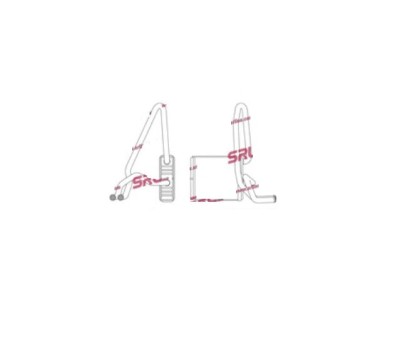 Radiator incalzire habitaclu Nissan Pick Up/Frontier 1998-2008, 150x150x32mm, SRLine 2796N8-1 foto