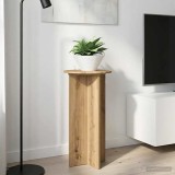 vidaXL Suport pentru plante 2 pcs Stejar Artizanal 40 x 40 x 80 cm 899707