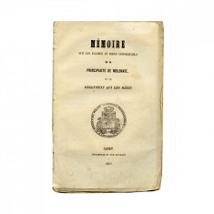 Mémoire sur les églises et biens conventuels de la Principauté de Moldavie, 1857
