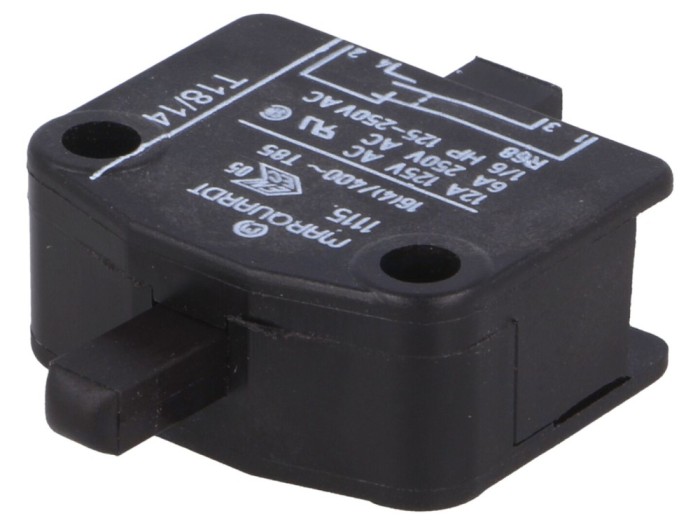 Comutator Ușă SPST-NO 16A/400VAC