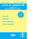 Lectii de gramatica - clasa a V-a (teorie, aplicatii si evaluari)