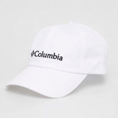 Columbia șapcă ROC II culoarea alb, cu imprimeu 1766611