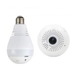 Cumpara ieftin Camera Supraveghere Bec Oem Panoramica 360 grade Wireless HD 1.3MP E27 Cu Lumina Alba