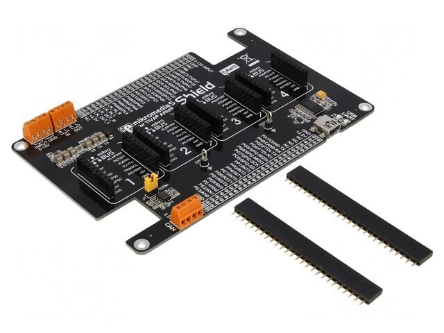 Adaptor Multi-Interfață CAN/UART/USB pentru Mikromedia 5 Tiva Shield