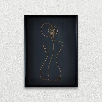 Tablou femeie nud, 21x30cm foto