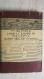 Gh. Bulgar - Problemele limbii literare in conceptia scriitorilor romani, 1966