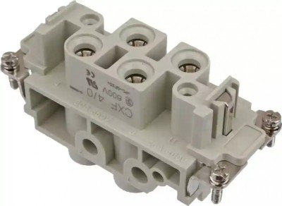 Conector HDC Mamă 4 PIN 80A 690V 4-16mm2 foto