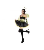 Costum Albina pentru Adulti, Rochie Manusi Aripi si Bentita Marime M