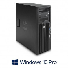 Workstation Refurbished HP Z420, Octa Core E5-2670, Quadro 2000, Win 10 Pro foto