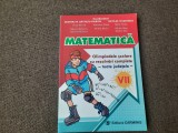 MATEMATICA OLIMPIADELE SCOLARE CLASA A VII A D M BATINETU GIURGIU