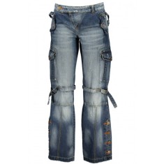 PHARD JEANS DENIM FEMEIE ALBASTRU foto