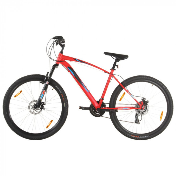 Bicicleta montana 21 viteze, roata 29 inci, cadru rosu, 48 cm GartenMobel Dekor