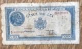 BNKRO05 Romania 5000 lei 10 octombrie 1944 W/2