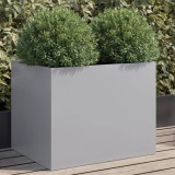 Cumpara ieftin Jardiniera Gossi argintiu 62x47x46cm otel galvanizat gradina ghiveci flori