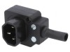 Conector alimentare AC 10A 250VAC IEC 60320 mufă tată