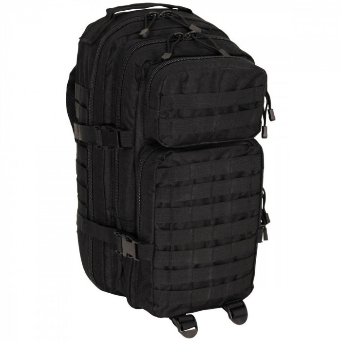 Rucsac modular 30 litri, multiple buzunare, compatibil sistem hidratare, negru MFH OutsideGear Venture