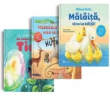 Pachet Olina Ortiz: 1. Malaita, vino la baita; 2. Maimutica Totoluta vrea sa se dea Huta-Huta; 3. Un balon pe nume Tica - Olina Ortiz