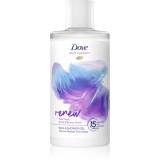 Dove Bath Therapy Renew gel de dus si baie Wild Violet &amp; Pink Hibiscus 400 ml