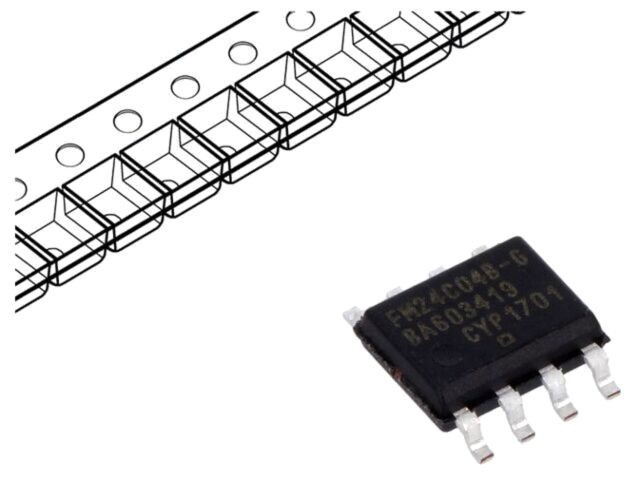 Memorie FRAM 4kb I2C SO8