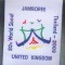 AX 1261 EMBLEMA CERCETASI- JAMBOREE 20TH WORLD SCOUT -UK -PENTRU COLECTIONARI
