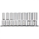 Tubulare adanci 1/2 &amp;quot;, 8 buc -set 08-650