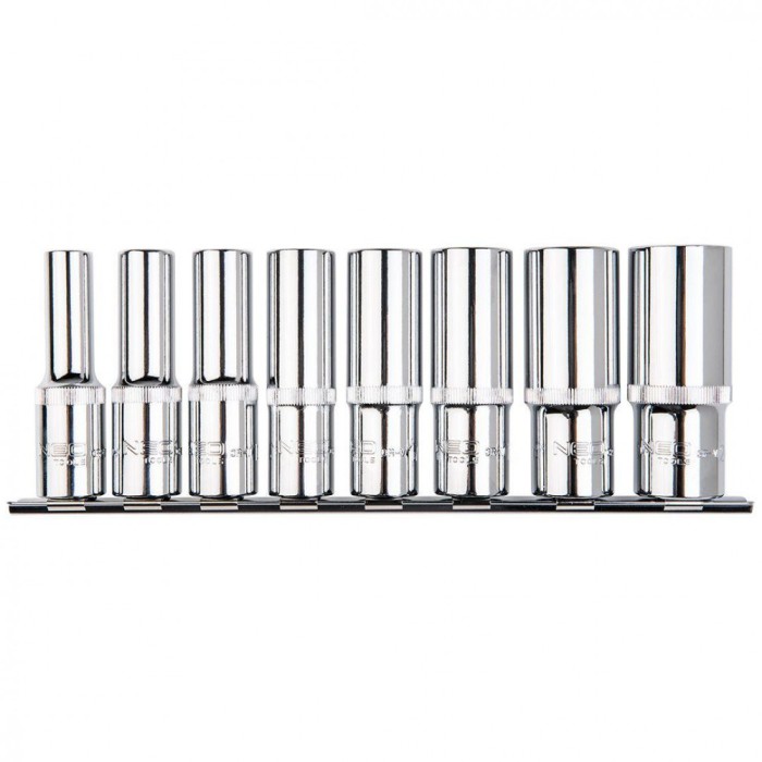 Tubulare adanci 1/2 &amp;quot;, 8 buc -set 08-650