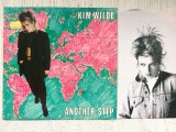 kim wilde another step 1986 album disc vinyl lp muzica synth pop electro cu insert MCA records VG++