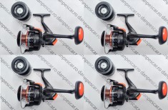 SET 4 Mulinete FL QFB6000 6 rulmenti pentru crap si DIVERSE CULORI