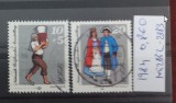 TS21 - Timbre serie DDR 1984 Mi2882-83, Stampilat