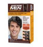 Șampon și balsam 2 &icirc;n 1 pentru reducerea firelor albe, Just For Men Control GX, 118 ml