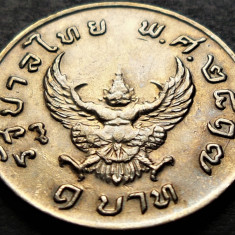 Moneda exotica 1 BAHT - THAILANDA, anul 1974 *cod 197 = A.UNC