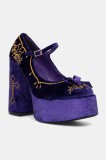 Koi Footwear pumps culoarea violet, cu toc drept, Royal Manor