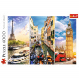 Puzzle 4000 piese - Trip Around Europe | Trefl