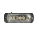 Lampa laterala gabarit LED 12-24V, alb intermitent 132x46mm Breckner Germany