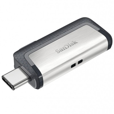 Memorie Externa USB-A 3.1 / USB-C SanDisk Ultra Dual, 128Gb SDDDC2-128G-G46 foto