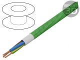 Cablu Electric Rotund Cu PVC 3G0.75mm&sup2; 300V